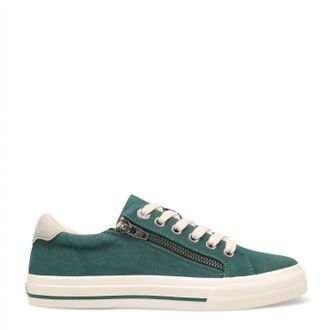 Taos Womens Zsoul Lace Up Sneaker In Clover