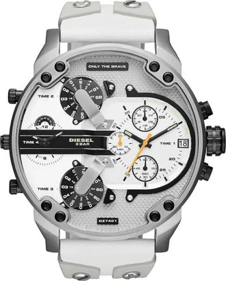 Diesel Mr. Daddy 2.0 Horloge - Heren - Horloges - Grijs - ONE Size - Accessoires