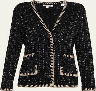 Veronica Beard Ceriani Knit Jacket