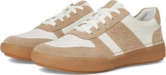 Josef Seibel Claire 27 Womens Flat Shoes White/Beige : EU 37 (US Womens 6-6.5) M, Leather/Rubber