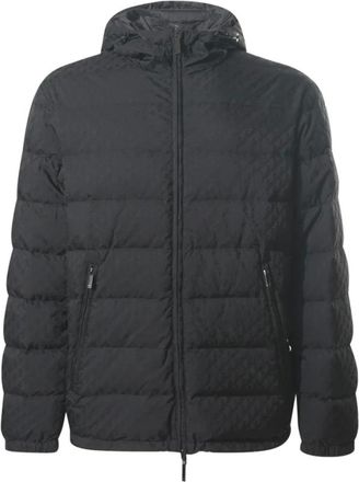 Emporio Armani Piumino Reversibile in Nylon - - Jackets - Uomo - Nero - XL