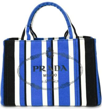 Prada Pre-owned Tote Bags, female, Multicolor, Size: ONE SIZE Pre-owned Vintage Tote Bag