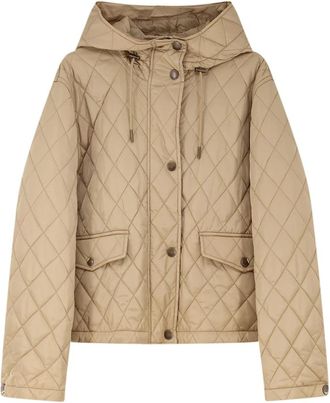 Burberry Jassen - Dames - Winterjassen - Beige - XL - Katoen - Jassen