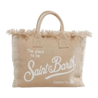 MC2 Saint Barth Dames, Tassen, Beige, Maat: ONE Size
