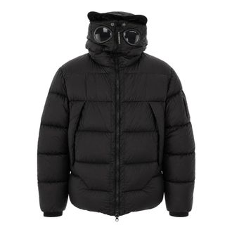 C.P. Company Explorer Lens Down Jacket - - Jackets - Uomo - Nero - M
