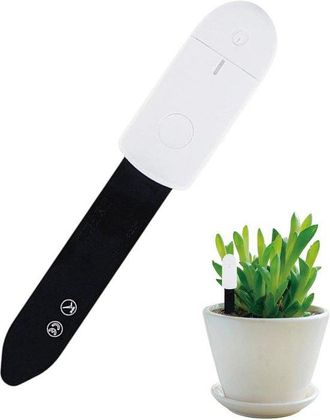 OEM Sensor Inteligente De Humedad Para Suelo - Detector Digital De Humedad - Cuidado De Plantas - Tecnolog&iacute;a Capacitiva - 22,2 X 5,99 Cm - Blanco