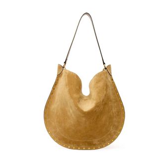 Isabel Marant Dames, Tassen, Beige, Maat: ONE Size Su&egrave;de