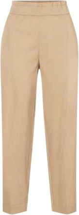 M.A.C Tapered Broeken - Dames - Broeken - Beige - Maat: XL