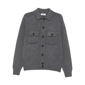 Gran Sasso Coats - Heren - Vesten - Grijs - L - Truien & Vesten