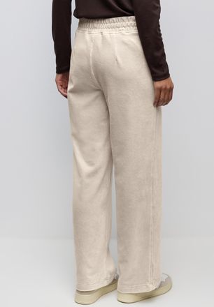 Street One Cordhose STREET ONE, Damen, Gr. 38, L&auml;nge 30, malted beige, Cord, Obermaterial: 60% Baumwolle, 38% Polyester, 2% Elasthan. Futter: 100% Polyester, lan