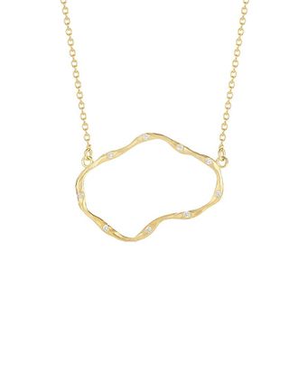 I.Reiss Company 14K 0.16 Ct. Tw. Diamond Necklace