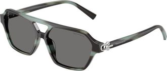 Tiffany & Co. TF4264U Polarized 844381 Mens Sunglasses Blue Size 58