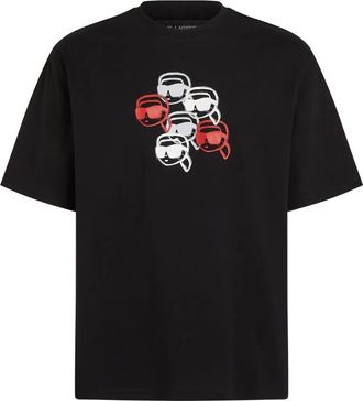 Karl Lagerfeld T-shirt con stampa - Nero