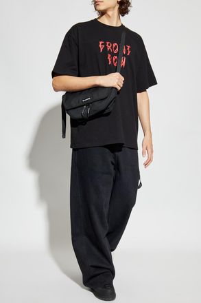 44 Label Group T-shirt With Logo, Mens, Black