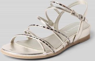 Tamaris Tamaris Sandalen mit Strasssteinbesatz in Silber, Gr&ouml;&szlig;e 36