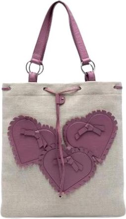 Saint Laurent Pre-owned Tote Bags, female, Multicolor, Size: ONE SIZE Pre-owned Vintage Tote Bag