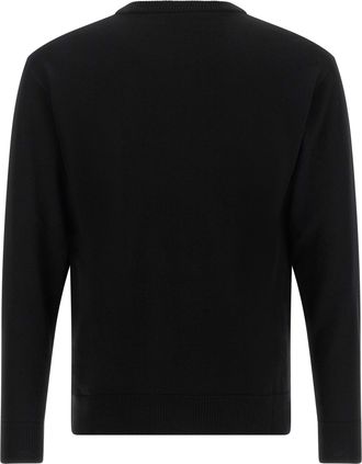 Moschino Teddy Bear Virgin Wool Sweater - Black