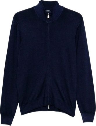 Barba Full Zip Cardigan