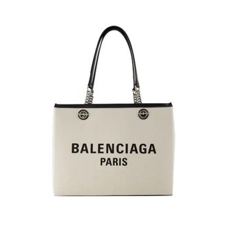 Balenciaga Tote Bags, unisex, Beige, Size: ONE SIZE Cotton shoulder-bags