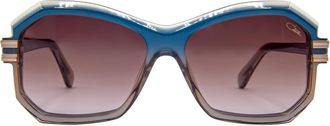 Cazal 8521 003 Womens Sunglasses Blue Size 58