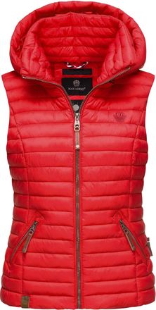Navahoo Dames Gewatteerde Bodywarmer Shadaa - Lichte Weste met Afneembare Capuchon