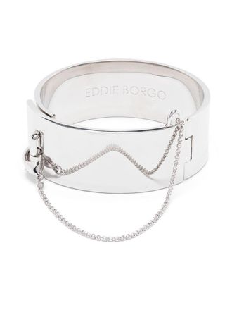 Eddie Borgo Armband met veiligheidsketting - Zilver