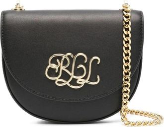 Ralph Lauren Chain Crossbody Small - Dames - Schoudertassen - Zwart - ONE Size - Leer - Tassen