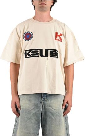 Ksubi T-Shirt Girocollo - - Tops - Uomo - Beige - M