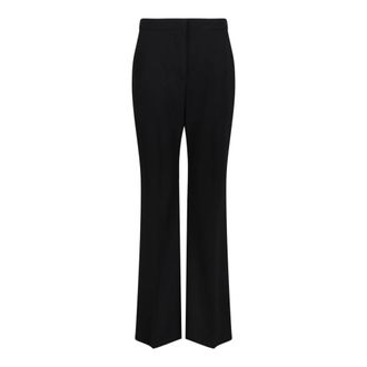 Givenchy Wide Trousers, female, Black, Size: 2XS Black Bootcut Tailoring Pants