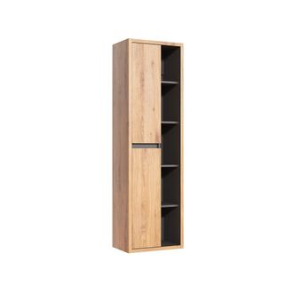 Petits Meubles Columna de pared 2 puertas paneles de melamina y mdf madera