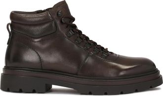 Kazar Bruine ge&iuml;soleerde laarzen - Heren - Veterlaarzen - Bruin - 41 EU - Leer - Schoenen
