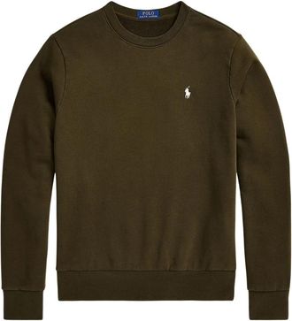 Ralph Lauren Klassieke Sweater - Heren - Sweatshirts - Beige - 2XL - Katoen - Hoodies & sweatvesten