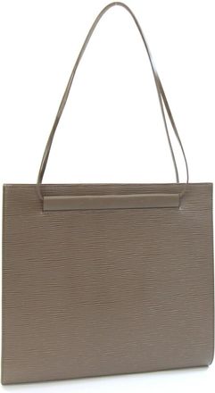 Louis Vuitton Epi Grayish Epi Leather Tote Bag (Pre-Owned)