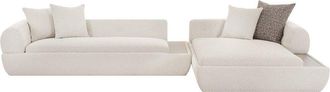 Pasargad Home Amara Modern Sectional Sofa