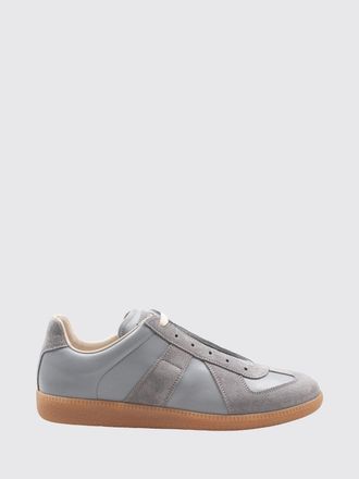 Maison Margiela Sneakers Replica in pelle di vitello, nappa e camoscio