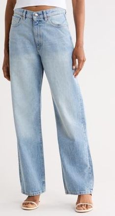 DL1961 Karmine Refined SculptSystem High Waist Wide Leg Jeans in Vintage Light at Nordstrom Rack, Size 26