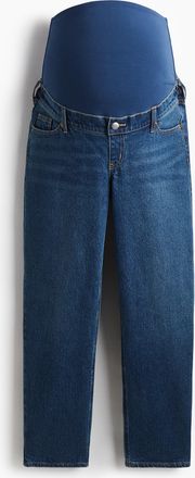 H&M MAMA Straight Ankle Jeans - Blue