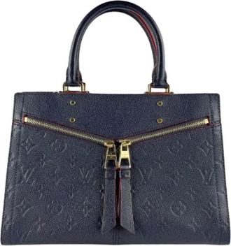 Louis Vuitton Pre-owned Handbags, female, Blue, Size: ONE SIZE Pre-owned Monogram Empreinte Shoulder Bag