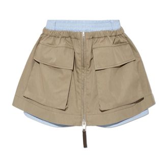 Moschino Donna, Pantaloncini, Beige, M, new