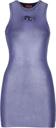 Diesel Abito corto M-Caddix-M con dettaglio cut-out - Viola