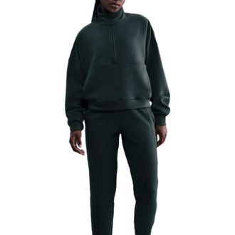 Nike 24.7 ImpossiblySoft Top Womens Seaweed Dri-FIT Oversized JAX1400