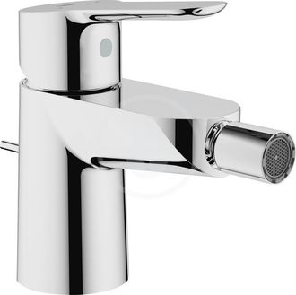 GROHE Bauedge - Grifo Monomando De Bid&eacute; Con Desag&uuml;e, Cromo 23331000
