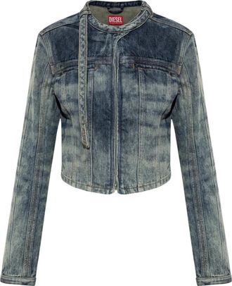 Diesel De-Saphix-S Jacket - Jackets - Mujer - Azul - XS