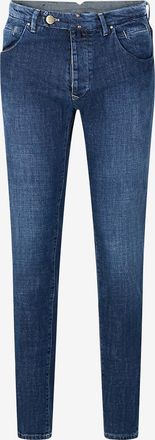 Incotex Ausgewaschene Slim-Fit-Jeans Sartorial
