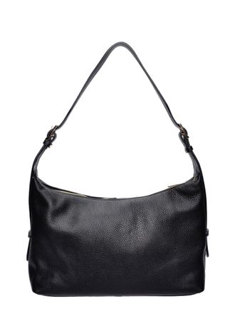 Isabella Rhea Zwart Rundleer Tas