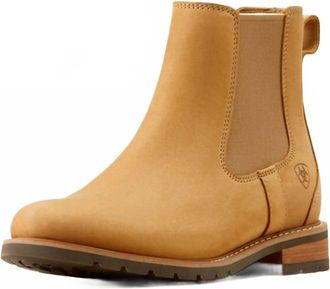 Ariat Womens Wexford Chealsea Boots In Brown