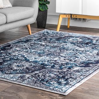 nuLOOM Maryanne Transitional Medallion Area Rug