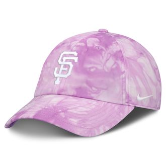 Nike San Francisco Giants Club Nike Mens MLB Adjustable Hat in Pink | NB0110AGIA-P5U