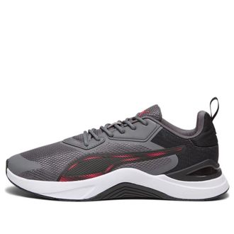 Puma Infusion Dark Grey Black Red 377893-12
