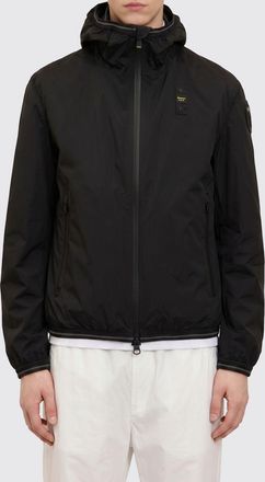 Blauer Giacca a vento in nylon